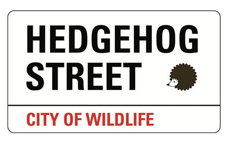 Hedgehog Street Logo City of Wildlife PTES
