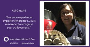 International Womens Day 2019 PTES women in conservation