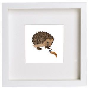 Rachel Hudson Hedgehog print - PTES (NB-comes unframed)