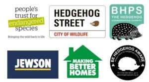 Jewson Hedgehog gravel board group of logos