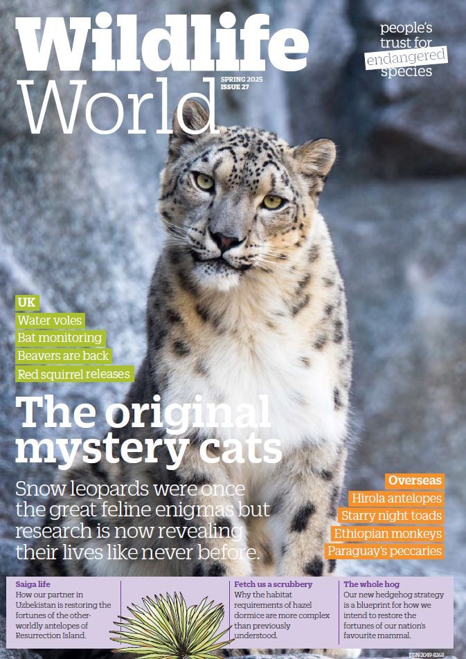 People's Trust for Endangered Species Wildlife World supporter magazine