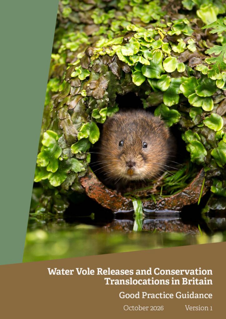 Translocation People Water vole releases and conservation translocations in Britain - PTES